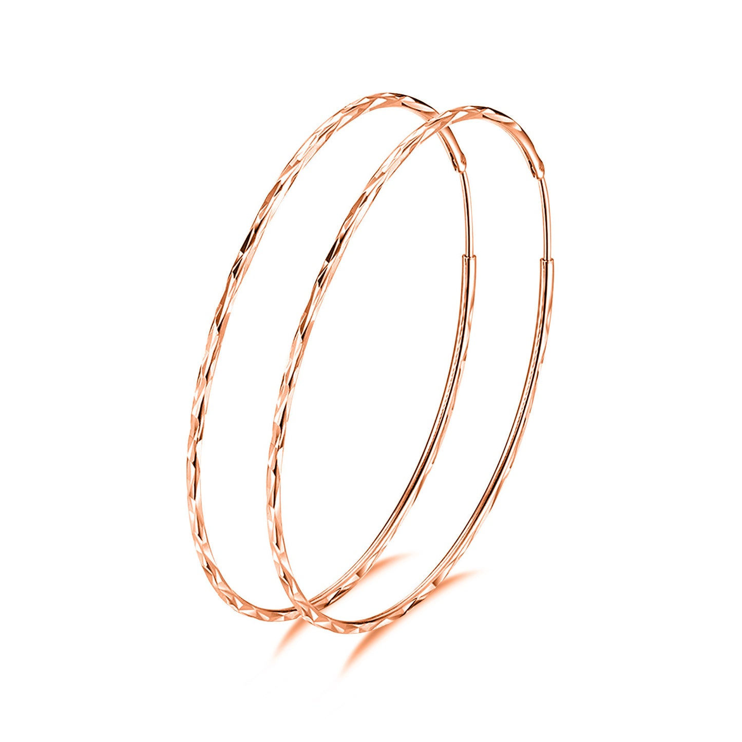 Circle Endless Hoop Earrings