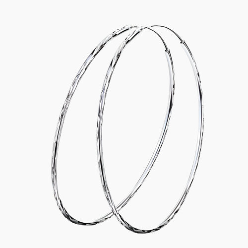 Circle Endless Hoop Earrings