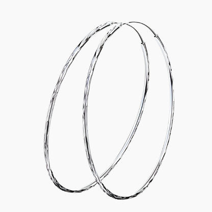 Circle Endless Hoop Earrings