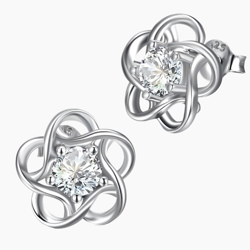 Flower Stud Earrings