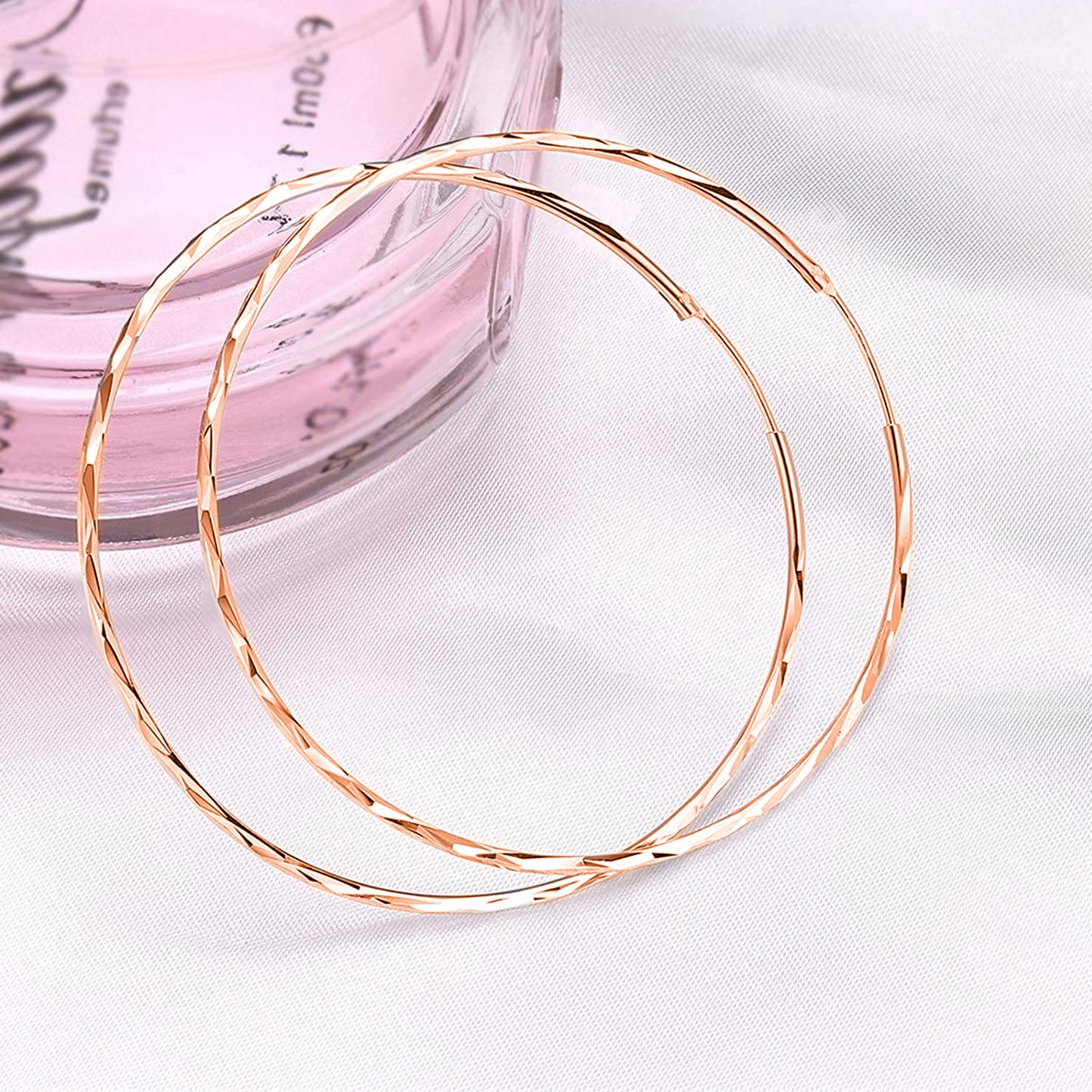 Circle Endless Hoop Earrings